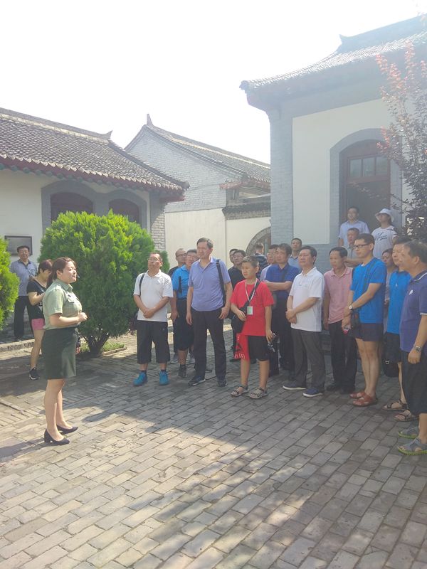 中共淄博市委政法委领导干部业务能力提升培训班红色之旅